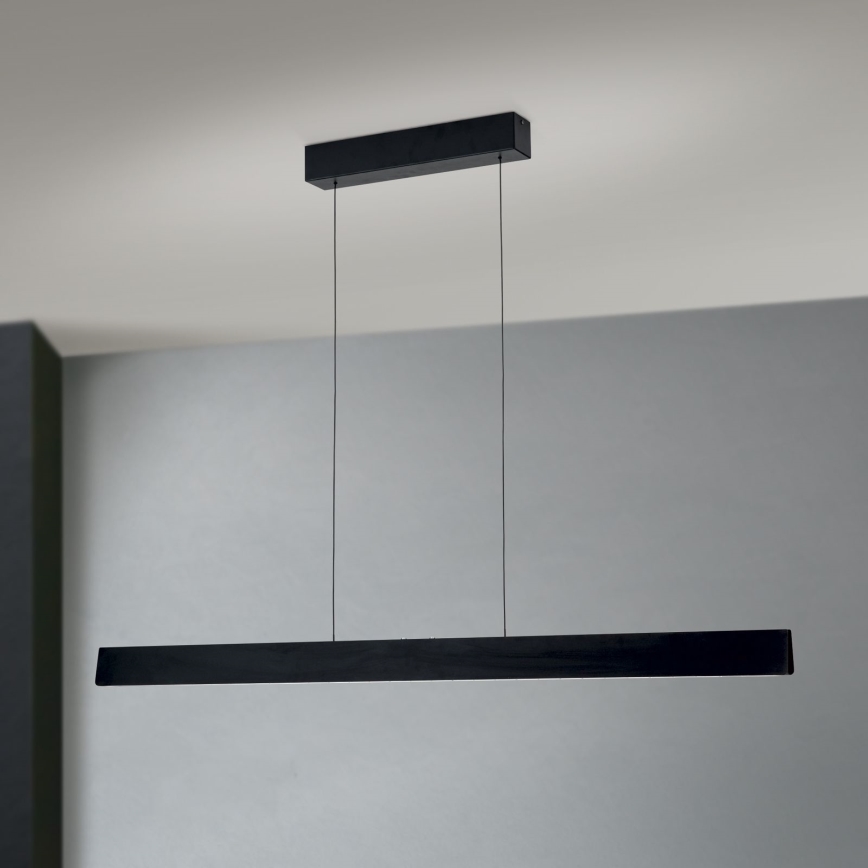 LED Hämardatav lühter TARA LED/44W/230V 2700/3800/4500/5700K must