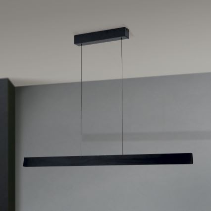 LED Hämardatav lühter TARA LED/44W/230V 2700/3800/4500/5700K must