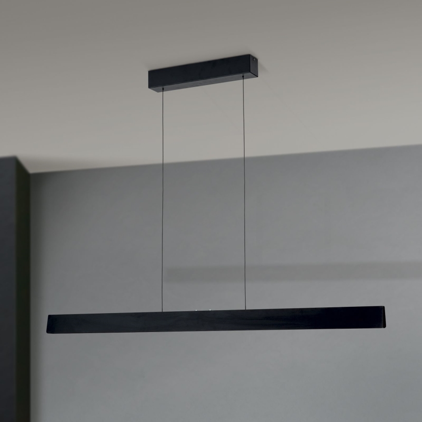 LED Hämardatav lühter TARA LED/44W/230V 2700/3800/4500/5700K must