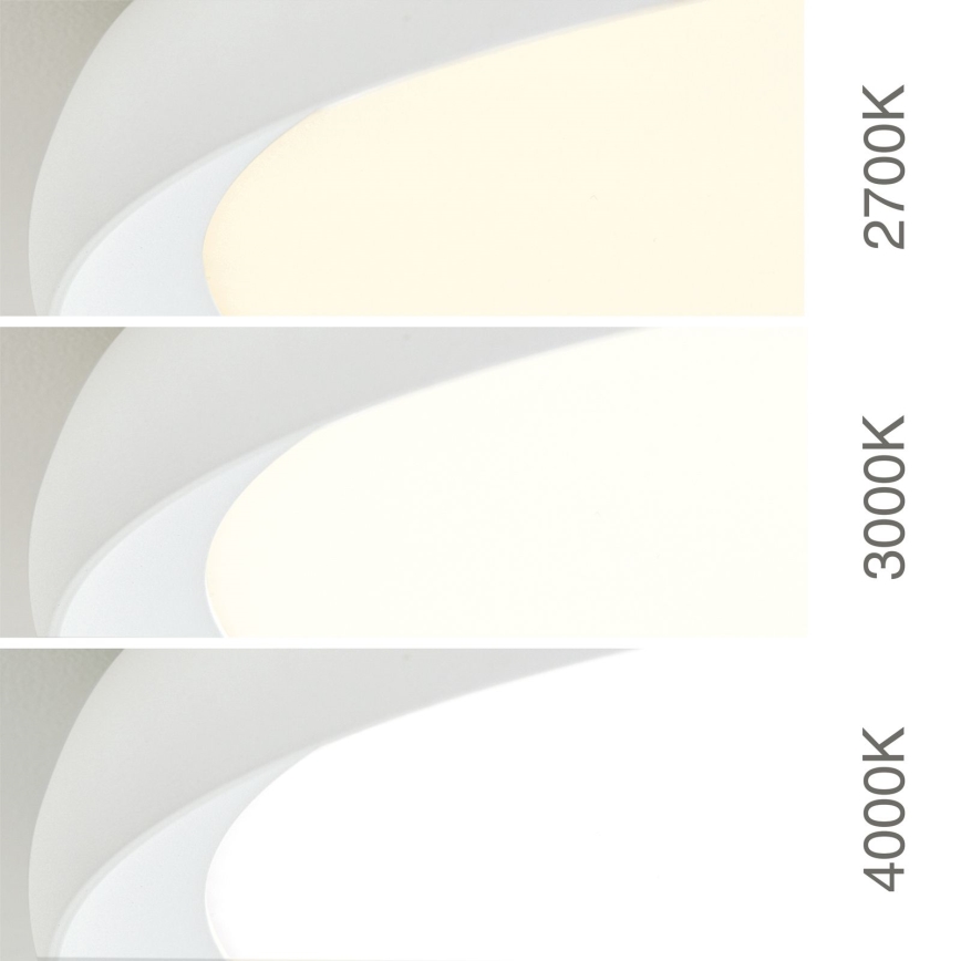 LED laelamp KANT LED/30W/230V 2700/3200/4000K läbimõõt 40 cm valge