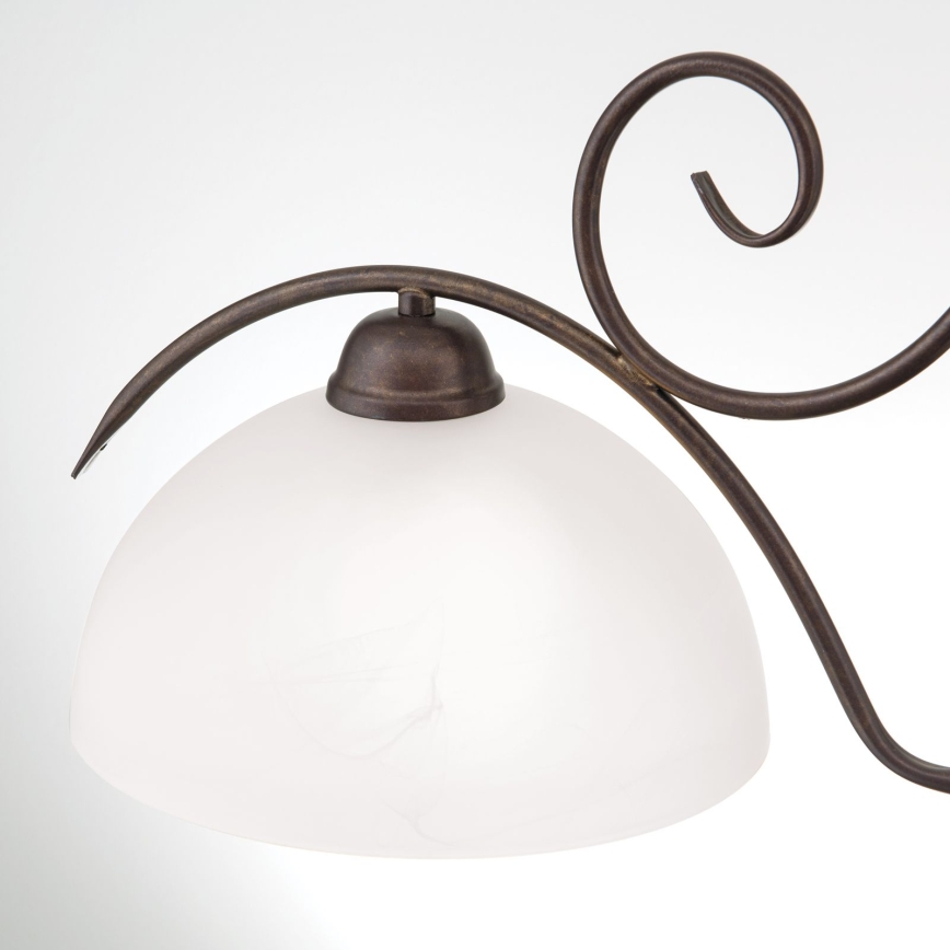 ketiga kroonlühter RULA 2xE27/40W/230V valge/pronks