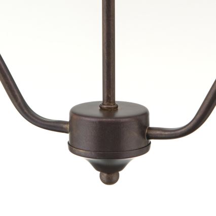 ketiga kroonlühter RULA 2xE27/40W/230V valge/pronks