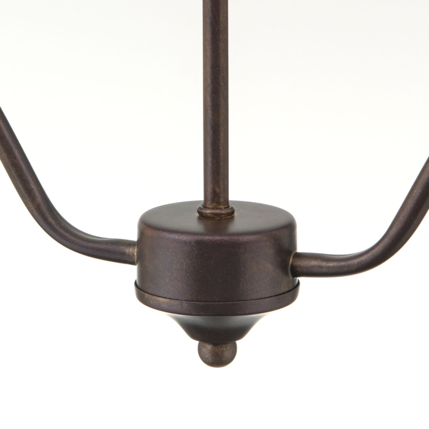 ketiga kroonlühter RULA 2xE27/40W/230V valge/pronks