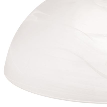 ketiga rippuv lühter RULA 1xE27/40W/230V Ø 35 cm valge/pronks