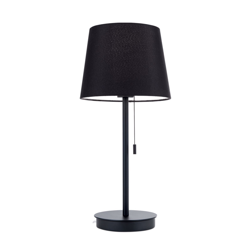 Laualamp USB pordiga LUDWIG 1xE27/40W/230V 50 cm must