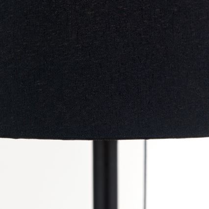 Laualamp USB pordiga LUDWIG 1xE27/40W/230V 50 cm must