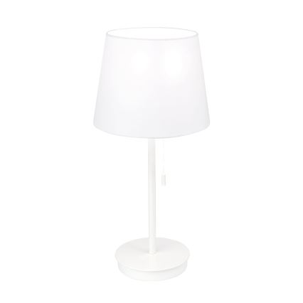 Laualamp USB pordiga LUDWIG 1xE27/40W/230V 50 cm valge