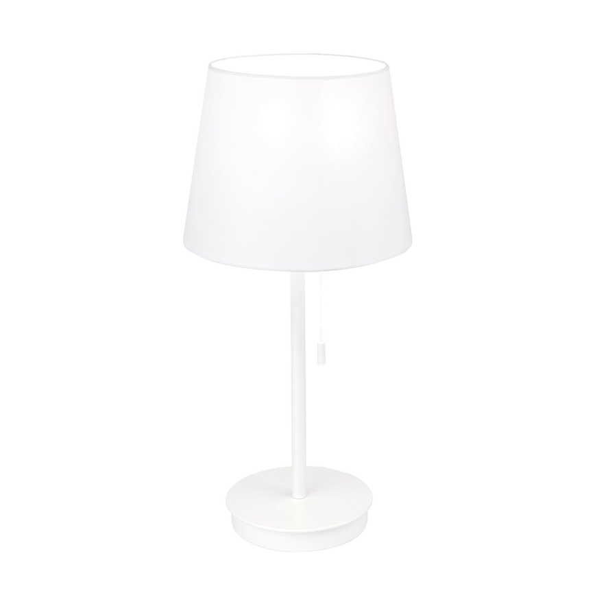 Laualamp USB pordiga LUDWIG 1xE27/40W/230V 50 cm valge
