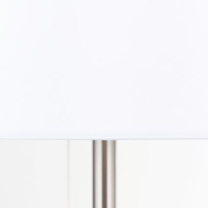 Laualamp USB pordiga LUDWIG 1xE27/40W/230V 50 cm valge/matt kroom