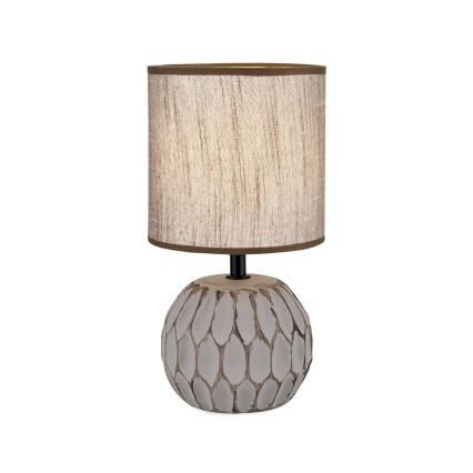 Laualamp PINIA 1xE14/25W/230V keeramika beež/hall