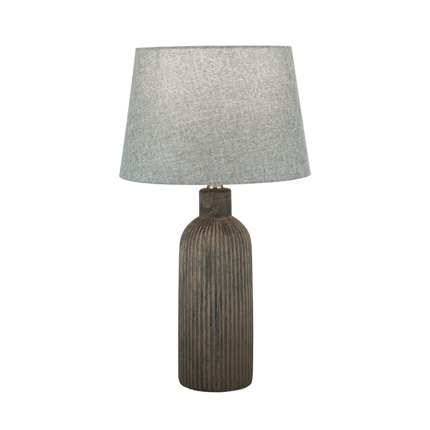 Laualamp ORCHID 1xE27/40W/230V keeramika pruun/hall