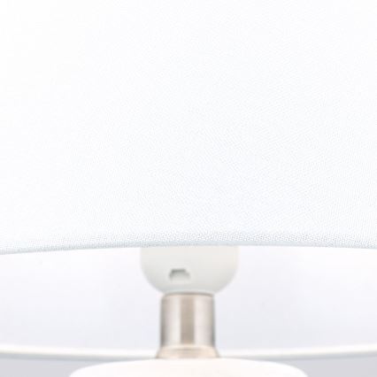 Laualamp CORAL 1xE27/40W/230V keeramika/valge