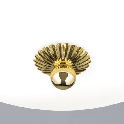 Laelamp EMPIRA 2xE27/40W/230V, läbimõõt 35,5 cm, kuldne