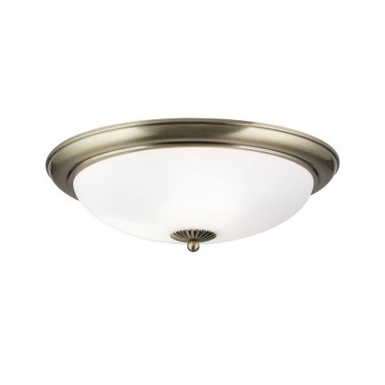 Laelamp EMPIRA 3xE27/40W/230V läbimõõt 48 cm pronks