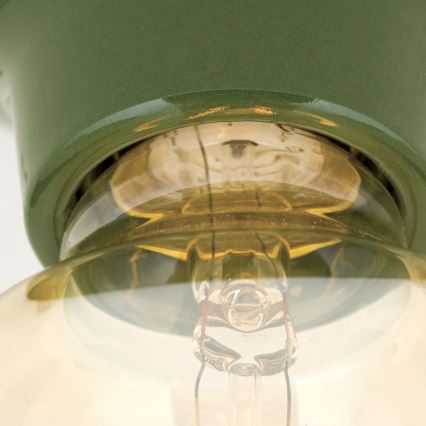 Laelamp FROST 1xE27/60W/230V roheline