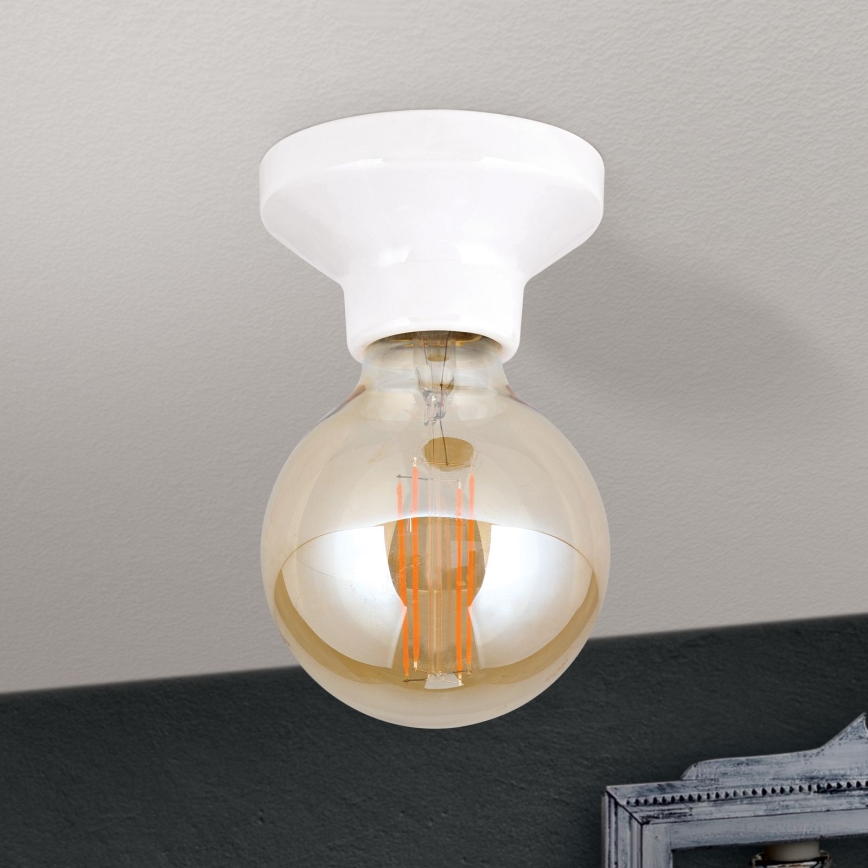 Laelamp FROST 1xE27/60W/230V valge