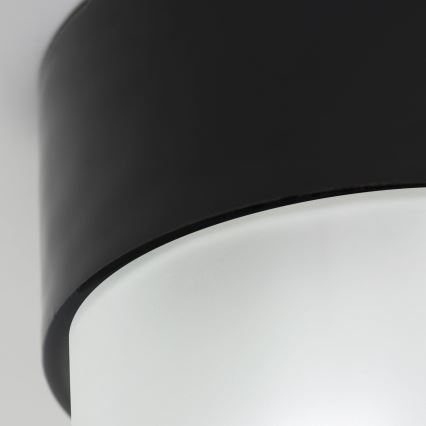 Laelamp OSTIA 1xE27/40W/230V, läbimõõt 9,8 cm, must