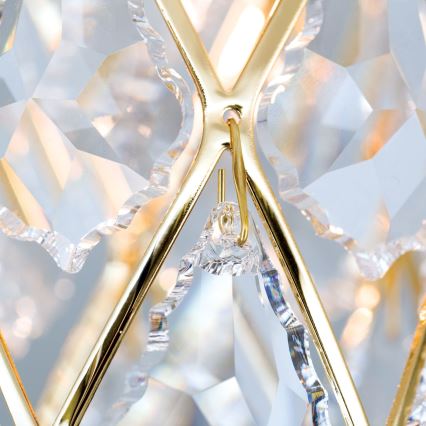 Laelamp RITA 1xG9/40W/230V läbimõõt 9 cm kuldne