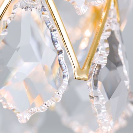 Laelamp RITA 1xG9/40W/230V läbimõõt 9 cm kuldne