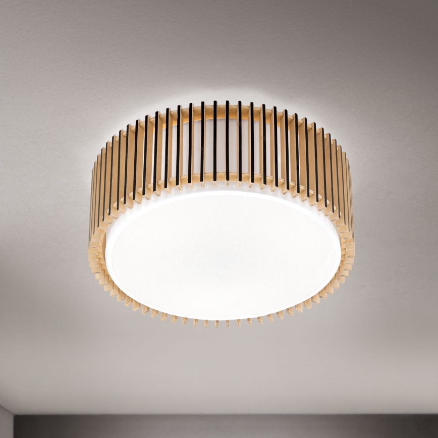 Laelamp TARTA 3xE27/40W/230V läbimõõt 40 cm beež