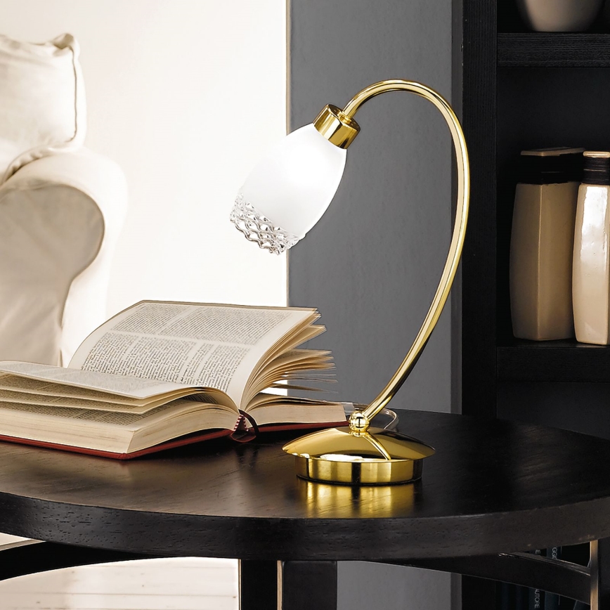 Laualamp CARLA 1xG9/28W/230V kuldne