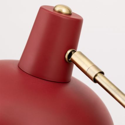 Laualamp FEDRA 1xE14/40W/230V punane/messing