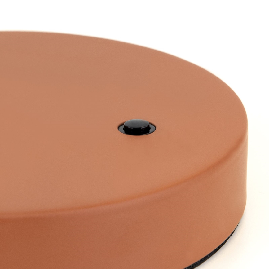 Laualamp GILI 1xE27/40W/230V telliskivipunane