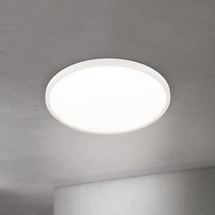 LED-hämardatav laelamp DISC LED/46W/230V 2700/3000/4000K Ø60 cm valge
