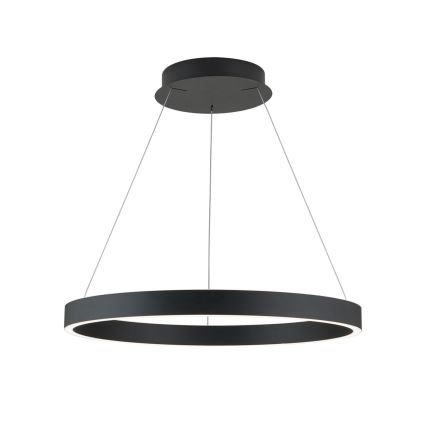 hämardatav LED-rippvalgusti kaablil KOLK LED/60W/230V 2700/3000/4000K läbimõõt 60 cm must
