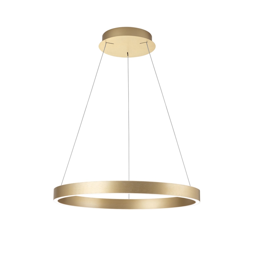 KOLK LED hämardatav rippvalgusti LED/60W/230V 2700/3000/4000K läbimõõt 60 cm kuldne