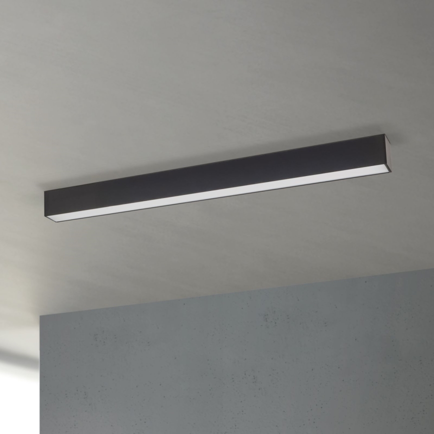 LED lae- ja riputusvalgusti 2-ühes PALKKI LED/38W/230V 3000/4000/5000K must