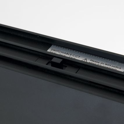 LED lae- ja riputusvalgusti 2-ühes PALKKI LED/38W/230V 3000/4000/5000K must