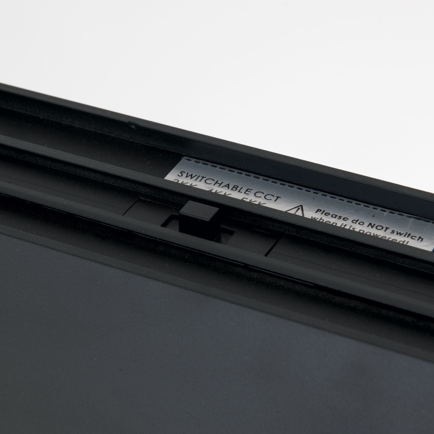 LED lae- ja riputusvalgusti 2-ühes PALKKI LED/38W/230V 3000/4000/5000K must