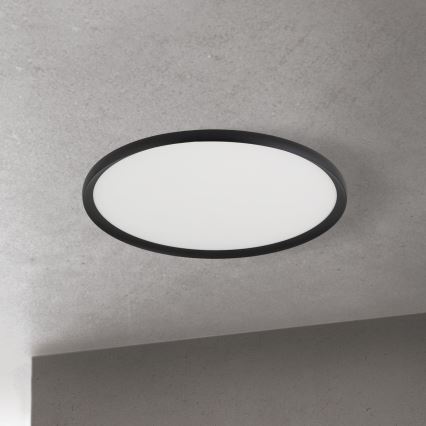 LED laelamp KANT LED/50W/230V 2700/3000/4000K läbimõõt 60 cm must