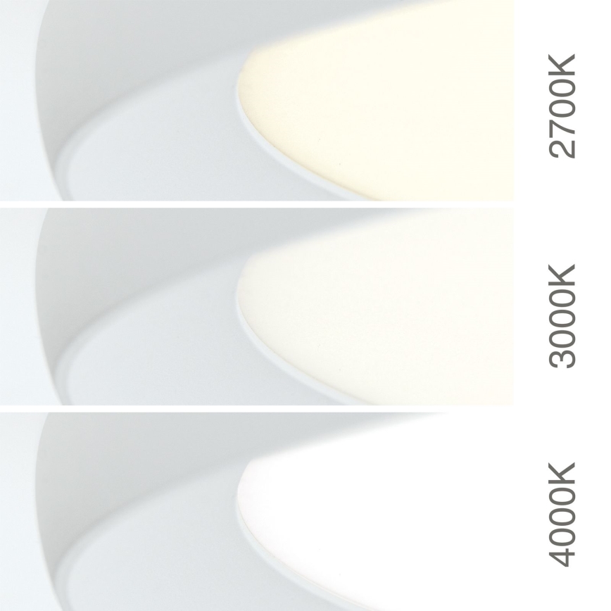 LED-laelamp KANT LED/50W/230V 2700/3000/4000K, läbimõõt 60 cm, valge