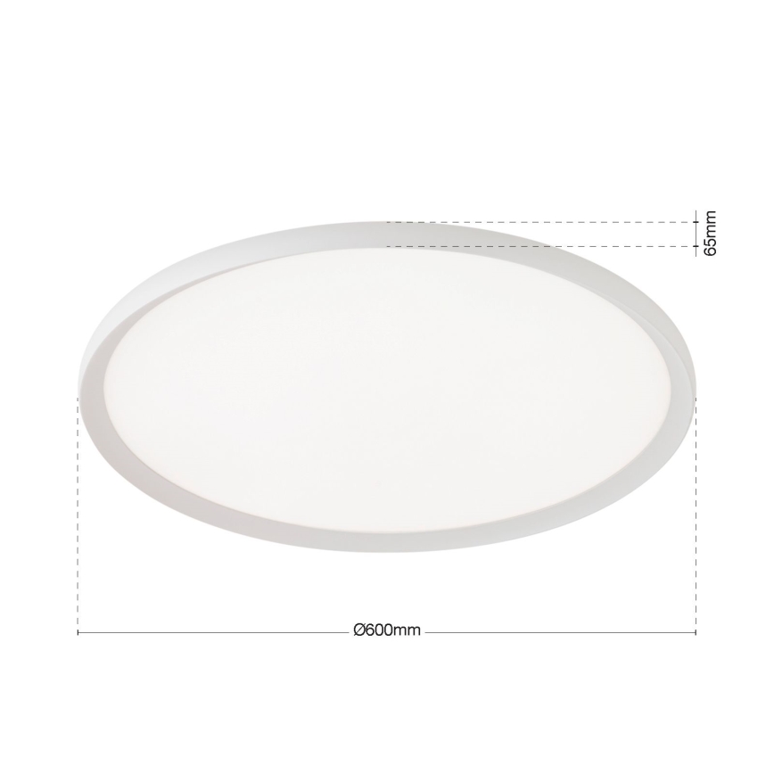 LED laelamp KANT LED/50W/230V 2700/3200/4000K, läbimõõt 60 cm, valge