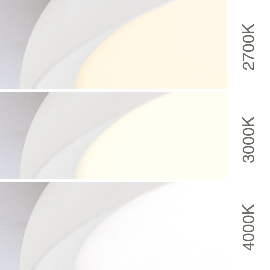 LED laelamp KANT LED/66W/230V 2700/3000/4000K Ø 80 cm valge