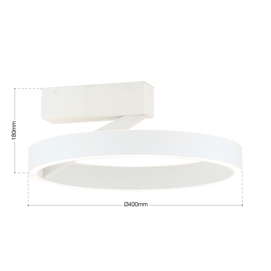 LED laevalgusti KOLK LED/40W/230V 2700/3000/4000K läbimõõt 40 cm valge
