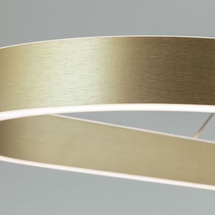 LED-lühter kaablil CARRARA LED/80W/230V 2700/3000/4000K kuldne