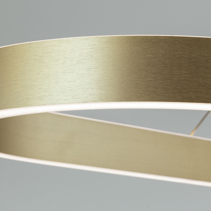 LED-lühter kaablil CARRARA LED/80W/230V 2700/3000/4000K kuldne