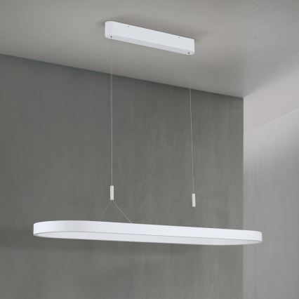 LED-rippvalgusti kaabliga CARRARA LED/80W/230V 2700/3000/4000K valge