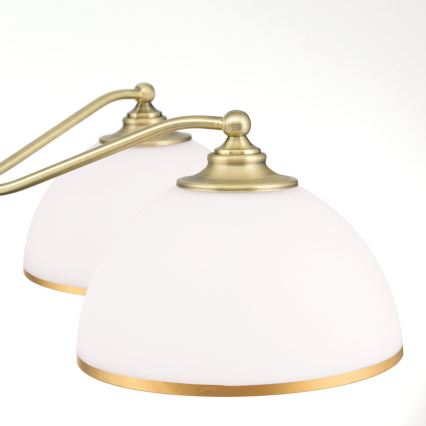 Lühter OLD LAMP 5xE27/40W/230V d. 75 cm valge/messing