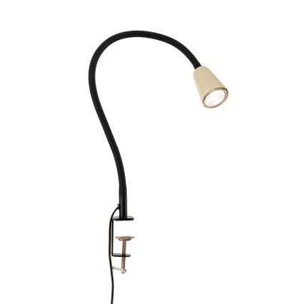 Painduv laualamp kinnitusklambriga DOTTY 1xGU10/10W/230V beež/must