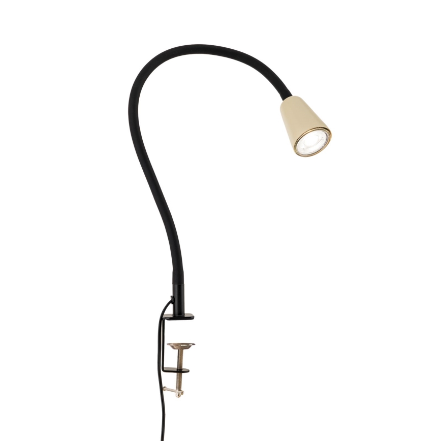 Painduv laualamp kinnitusklambriga DOTTY 1xGU10/10W/230V beež/must