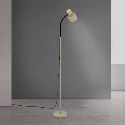 Põrandalamp GILI 1xE27/40W/230V roheline