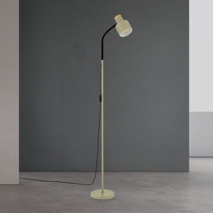 Põrandalamp GILI 1xE27/40W/230V roheline