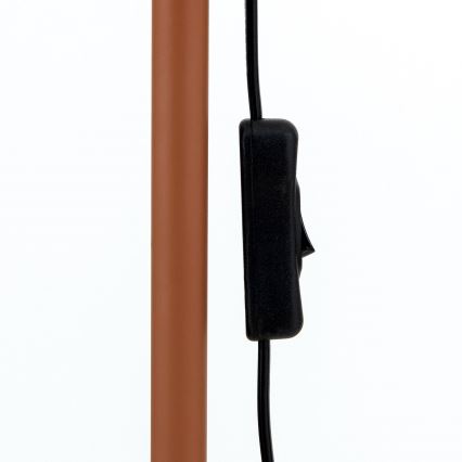 Põrandalamp GILI 1xE27/40W/230V telliskivipunane