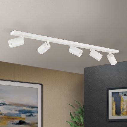 Suunatav laevalgusti SEAN 5xGU10/13W/230V valge