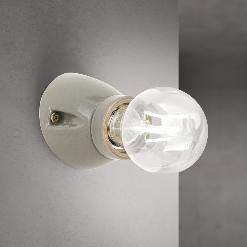 Seinavalgusti FROST 1xE27/60W/230V hall