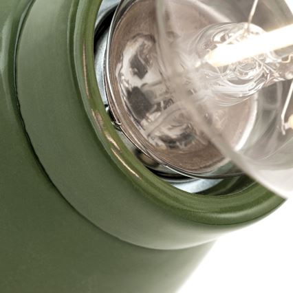 Seinavalgusti FROST 1xE27/60W/230V roheline